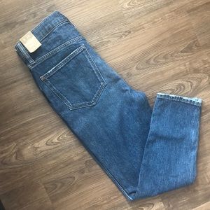 NWT Madewell Stovepipe High Waisted Denim Jeans